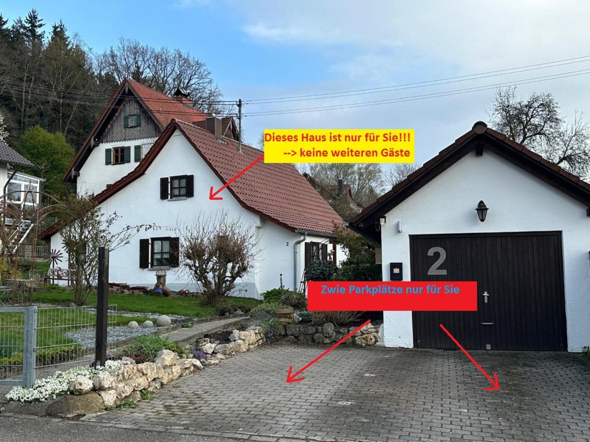Ferienparadies Am Kammerberg - Ein Ganzes Haus Fuer Sie Alleine!!! Weißenhorn Zewnętrze zdjęcie